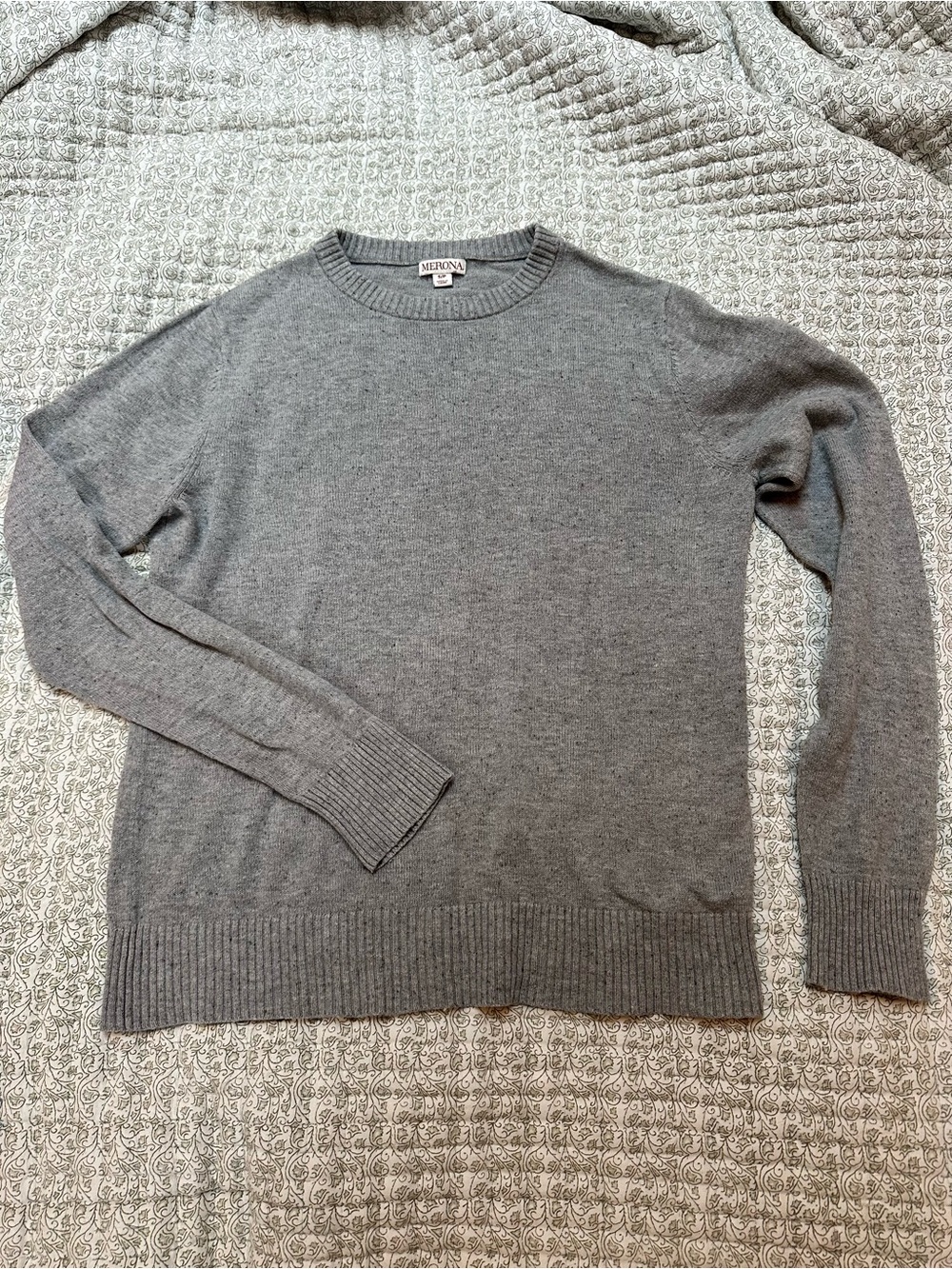 Merona men’s or women’s  Gray Crewneck Sweater